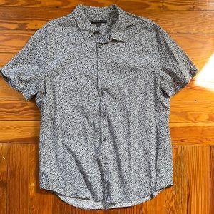 John Varvatos short sleeve floral button up
